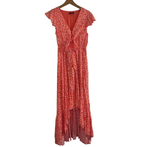 ✨VICI KISSED BY THE SUN HIGH LOW POCKETED TIE MAXI SZ MEDIUM DRESS✨ - Picture 9 of 13
